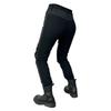 Motorcycle Riding Pants Racing Fit Breathable Mesh Protective Gear With Silicone Knee Pads Adjustable Waist