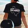 JAMES TALARICO for U.S SENATE Texas State Map Campaign Print Motorcycle T-Shirt Cotton Double-S