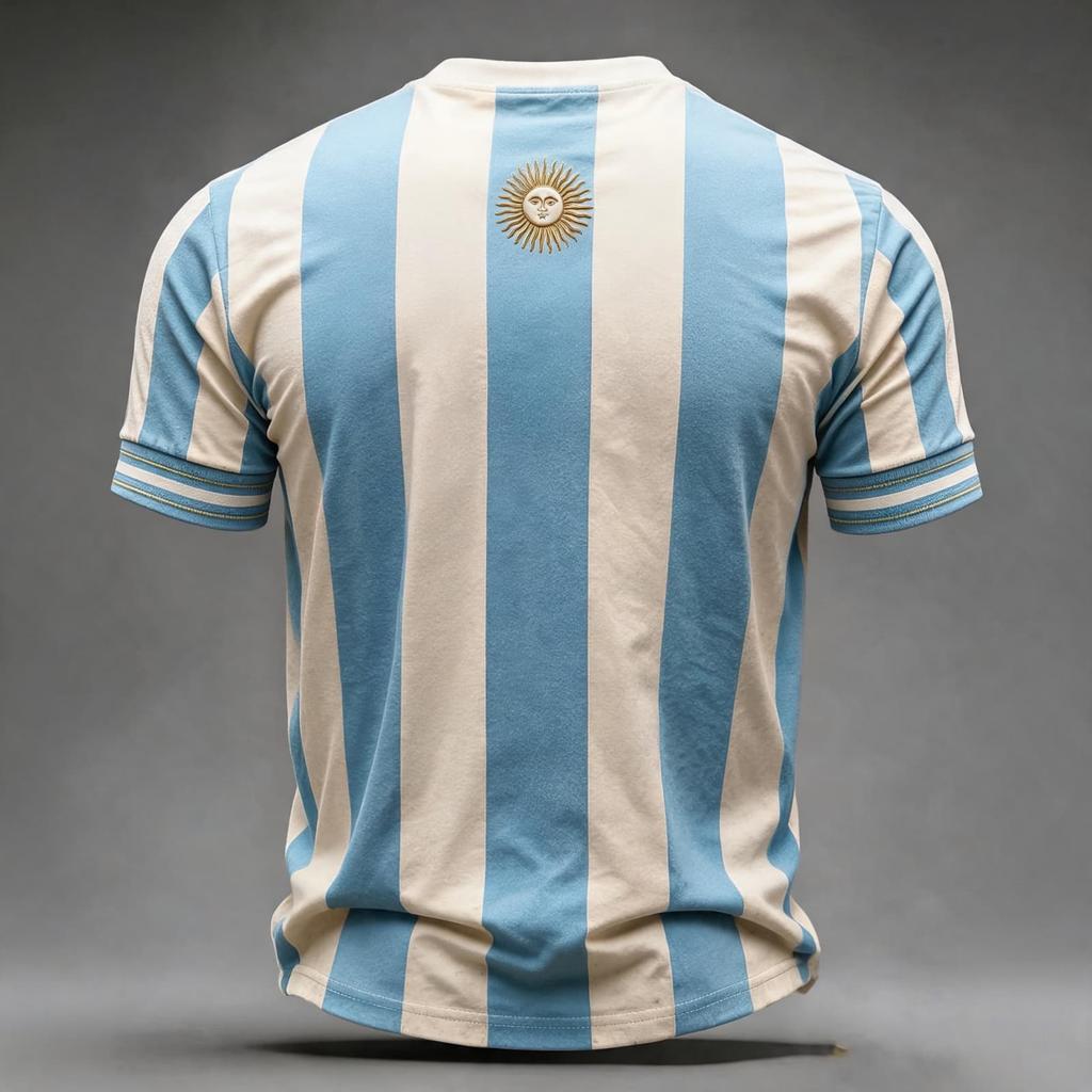 Men's Neck Short Sleeve Soccer Fan T-Shirt for Day