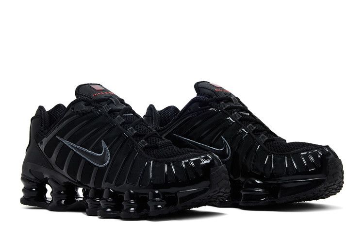 Pánské tenisky Nike Shox TL Černá Metalická Hematitová Černá/Černá-Metalická Hematitová-Max Oranžová