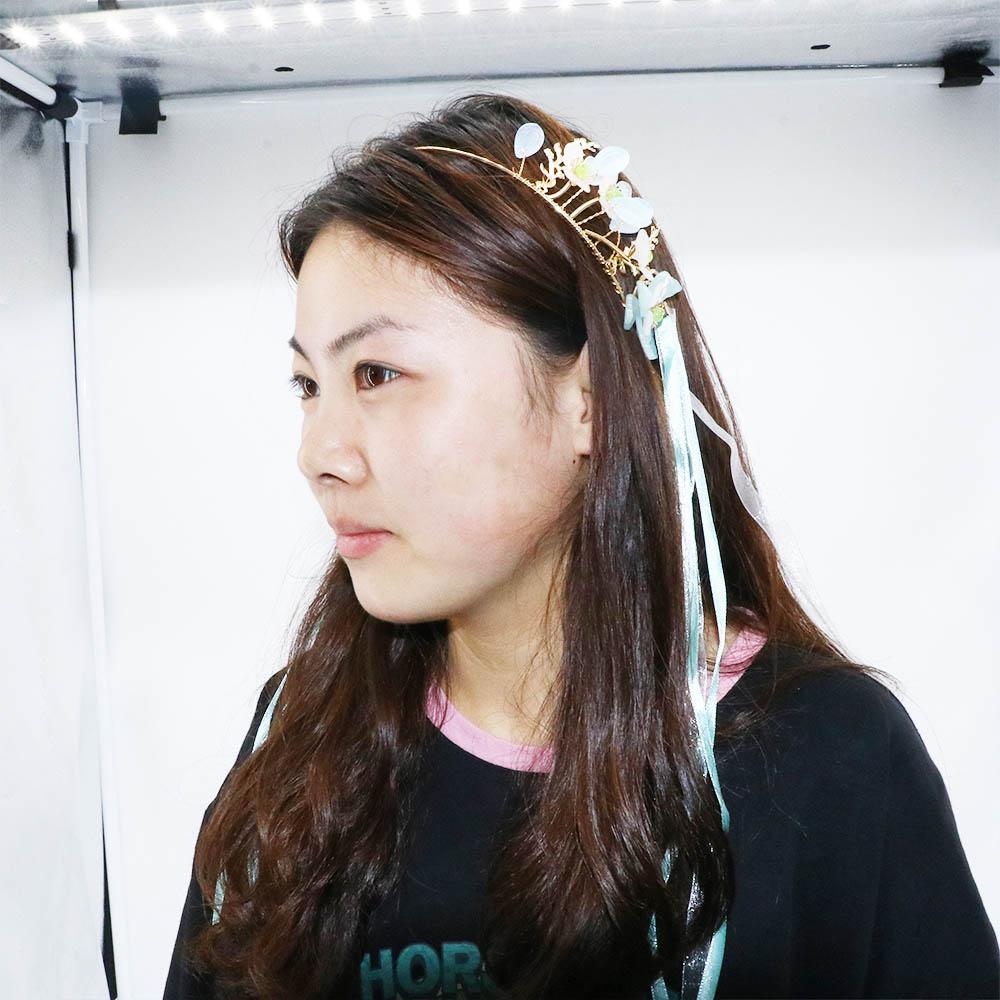 Ancient Headwear Chinese Style Headwear Flower Headband Hanfu Hair Crown Ancient Style Hairpin