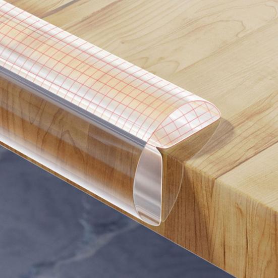 1 Set Bumper Strip Transparent Silicone Furniture Corner Protectors Baby Proofing Edge Safety Bumper for Home