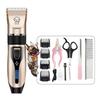 Powerful Haircutting Machine Kit Set for Dog Cat Hairdressing Grooming Shear Cutter Comb File Scissor Profesional Pet Removes Long Short Hair Clipper