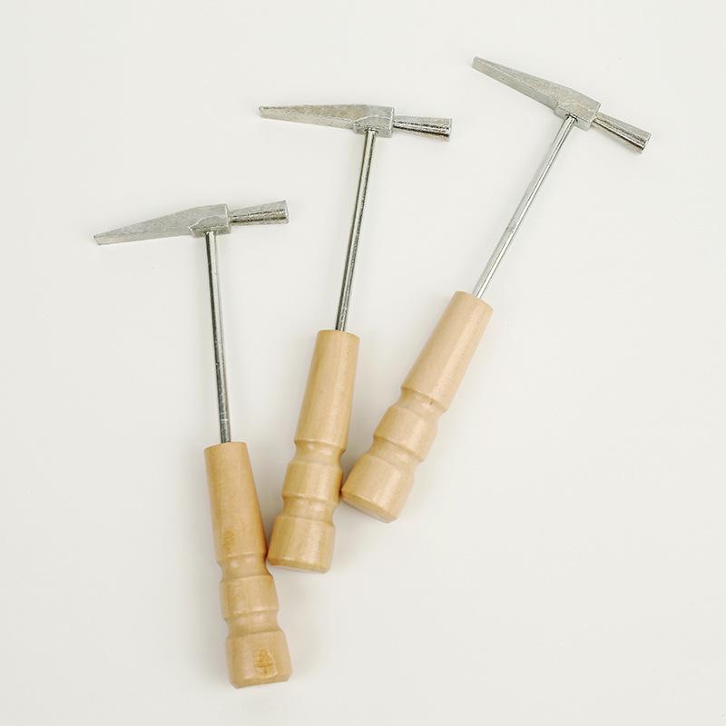 Kalimba Thumb Piano Tuning Hammer with Maple Handle Maple Thumb Piano Tuning Hammer