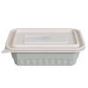 Disposable Corn Starch Rectangular Meal Box with Lid
