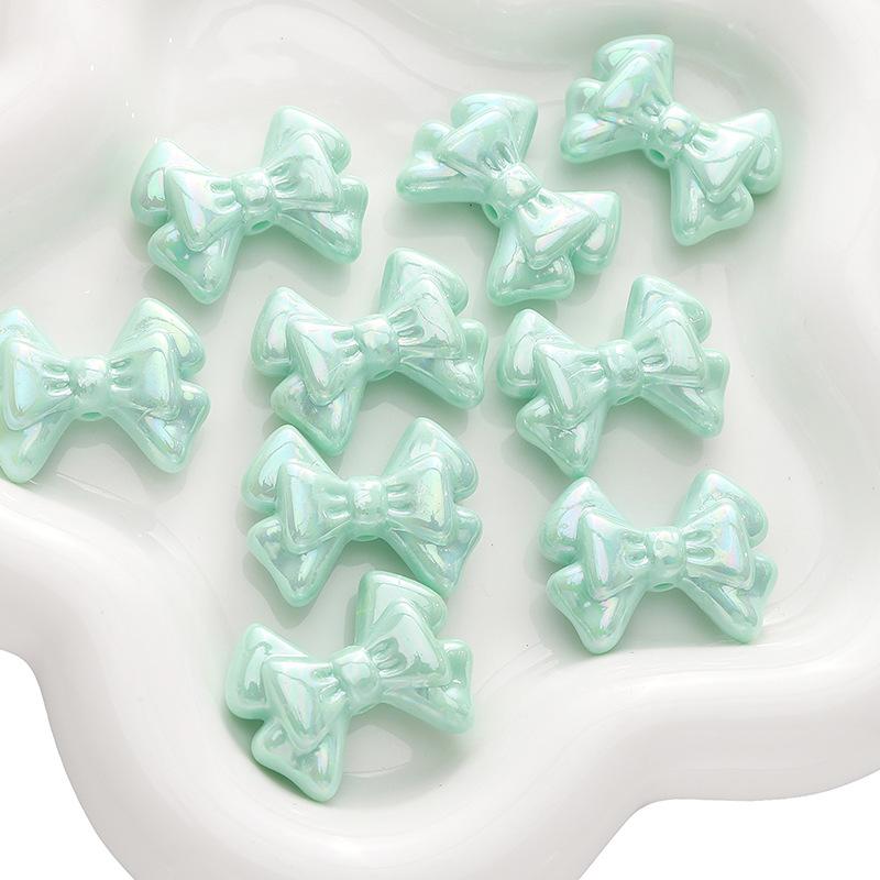 Acrylic AB Color Star Love Bow Bead Diy Handmade Beaded Bracelet Mobile Phone Chain Material