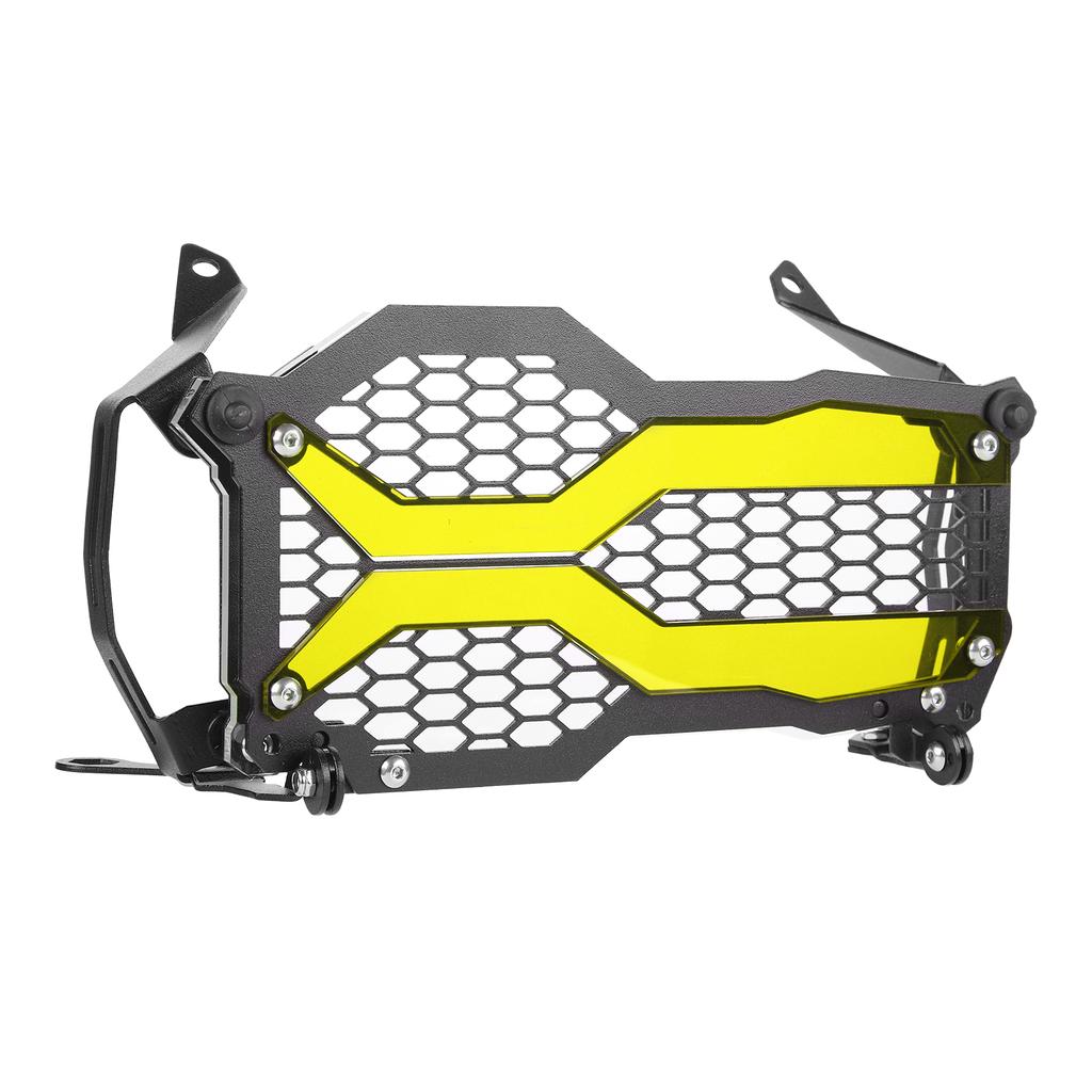 Motorcycle Front Headlight Grille Guard Cover Modification Replacement for R1250GS ADV 2021Yellow