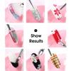 8pcs/Set Nail Art Pens 3D Drawing Carving Pen Nail Brush for Nails Panting Nail Art Brush Pen Kit