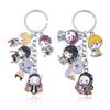 Demon Slayer Keyring With Colorful Characters For Travel Gifts And Collectors Items