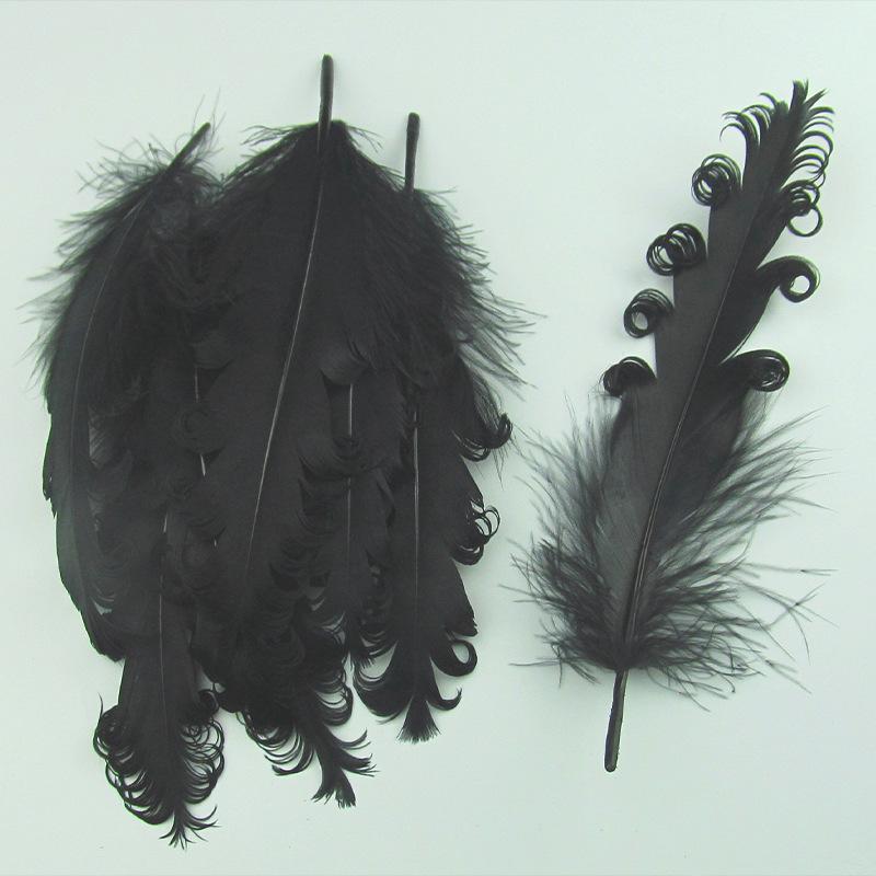 Diy Handmade White Large Fluttering Feather Accessories Accessories Hats Clothing Luggage Accessories