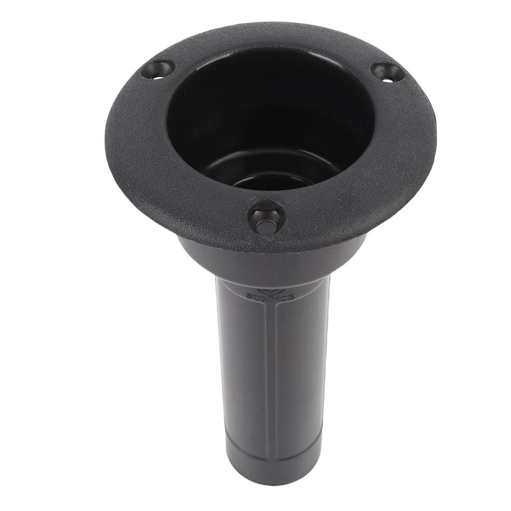 2 in 1 Boat Fishing Rod Cup Holder Strong Structure 0 15 30 Degree Adjustable 224mm Round Top Cup Holder for Yacht Ship