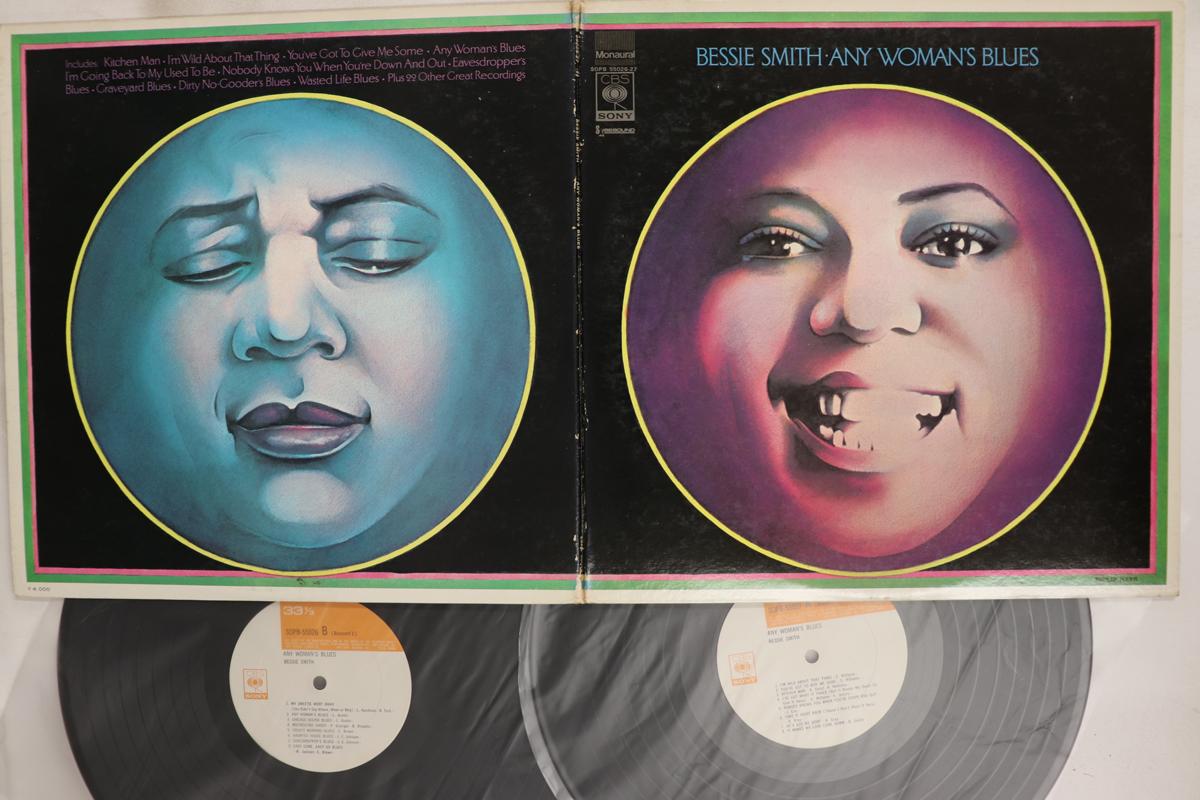 

LP Record BESSIE SMITH Any Womans Blues SOPB55026 CBS SONY 1971 Japan Jazz Used