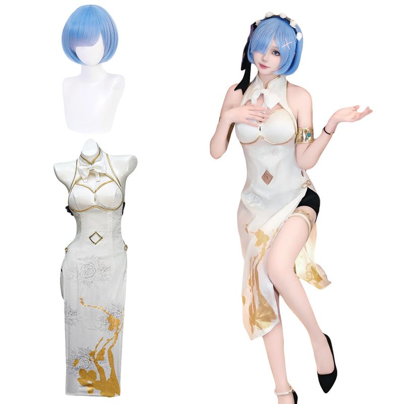 Косплей костюм Элегантная Красота Рему из «Начинаем новую жизнь в другом мире» Китайский Косплей Взрослый Нарядный Культурный Сценический Костюм Элегантная Красота [Камихей]