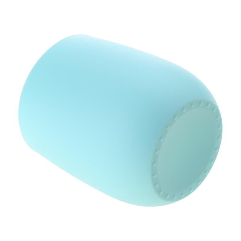 Portable Pure Color Baby Snack Cup Anti Scalding Food Grade Silicone Water Cup Learning to Drink Cup for Children