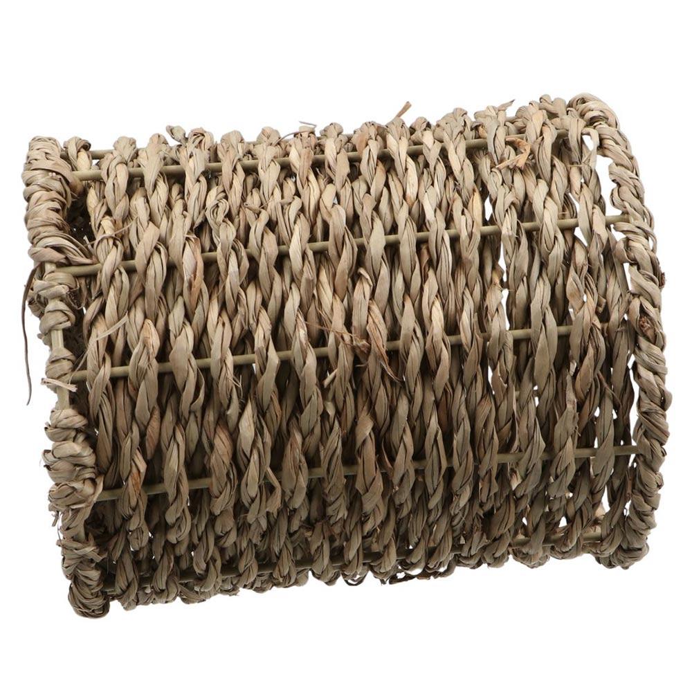 Natural Grass Hamster Hammock Grass Weaved Bird Tunnel Bed Grass Tunnel Hammock  Sleeping