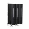 White Black Grey Shower Soap Dispenser ABS Shampoo Conditioner Dispenser Soap Dispenser  Home Hotel