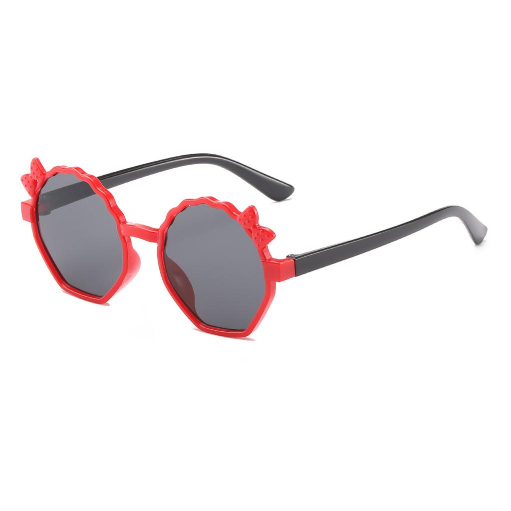 Rennes new butterfly decorative children's sunglasses cartoon sunglasses street shot boys and girls glasses