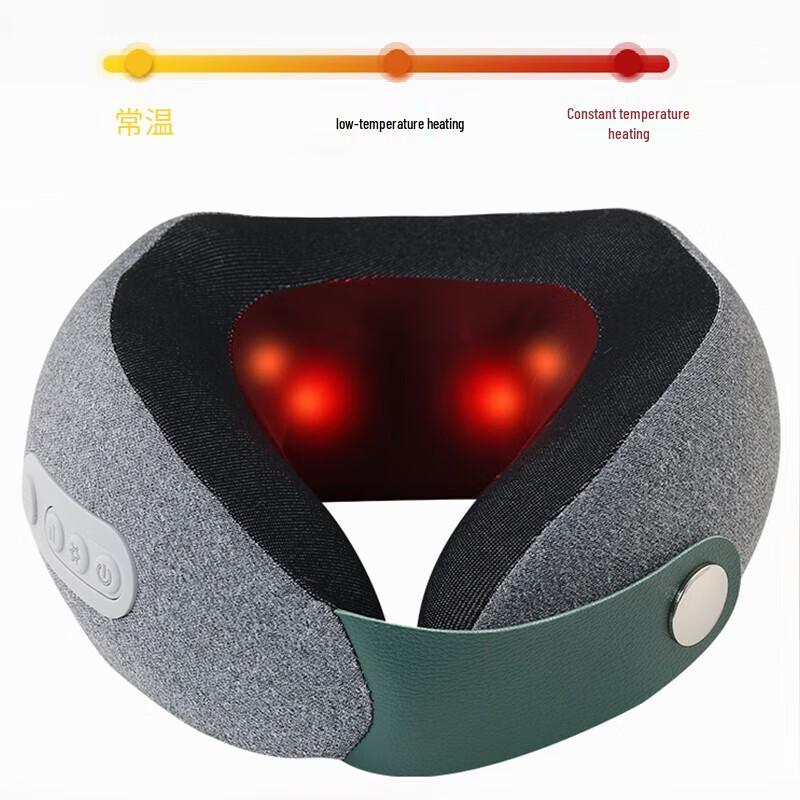 MIGOO Smart Heated Neck Massager Pillow