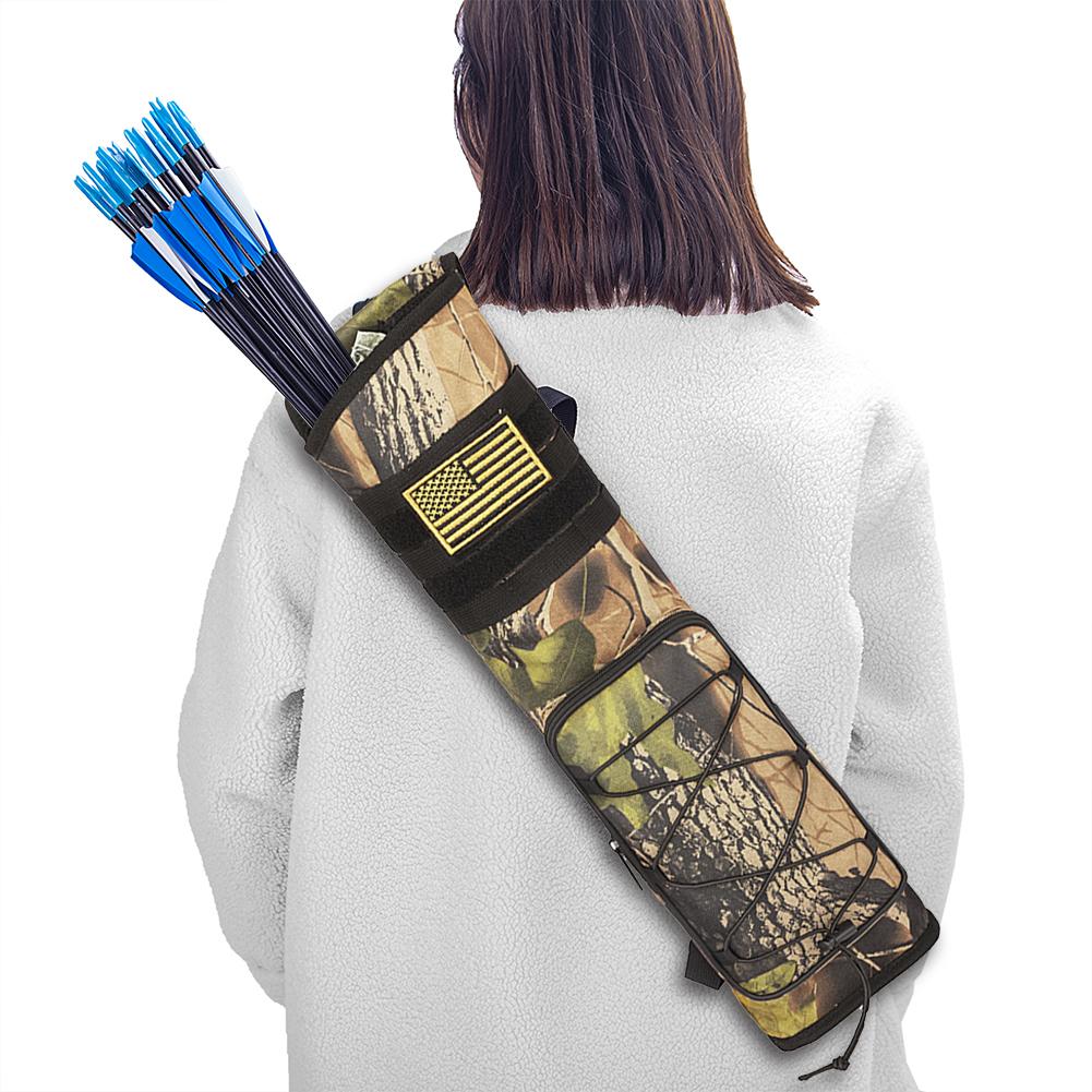 Archery Quiver Bag Portable Shoulder Bag Bottom Thickening Adjustable Strap for Outdoor Archery Hunting Accessories 5
