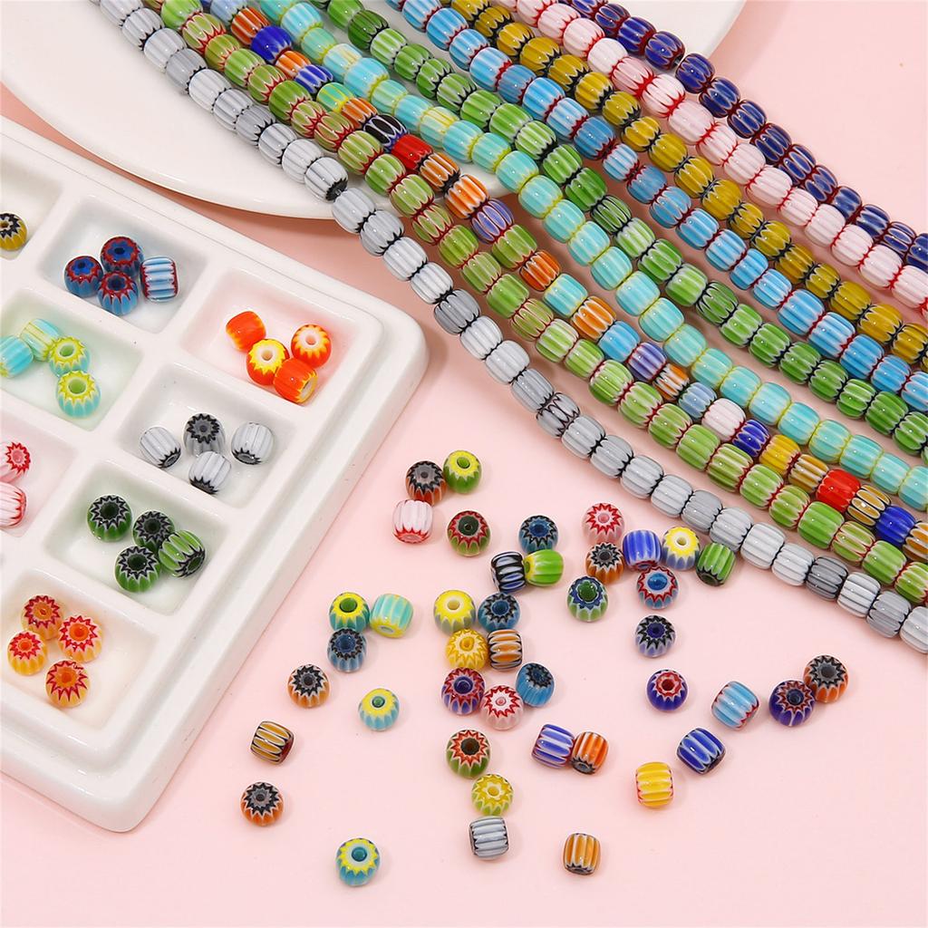 10 PZ Fiori in Resina Perline Set di Perline Sfuse Texture in Resina Adatto per Creazione di Gioielli Forma di Zucca Accessori per Collana