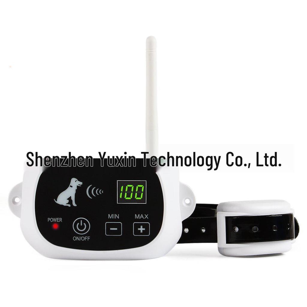 Pet Wireless Fence & Trainer: Wireless Electronic Fence, Bark Stopper, Dog Trainer