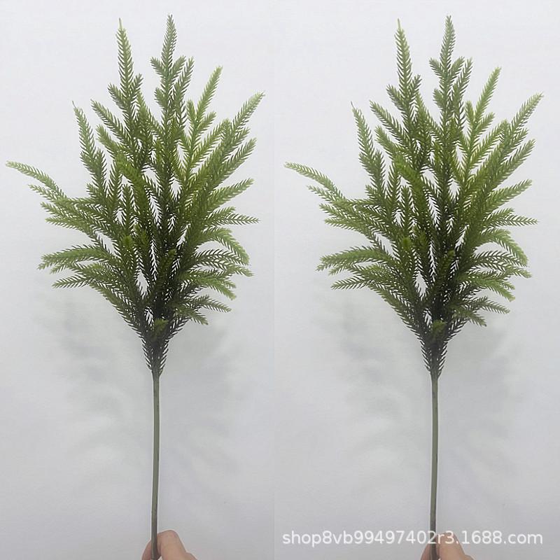 Simulation Pine Needles, Specially Designed For Christmas Atmosphere, Green Plant Decoration, Christmas Tree Accessories, Artificial Pe Pine Branches