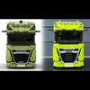 Building Block MOC-178876-184207 Semi-trailer Truck Front Splicing Model Children Boys Puzzle Education Birthday Christmas Gift