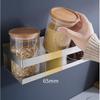 Kitchen Shelf 304 Stainless Steel Nickle Brush Kitchen Condiment Shelf Holder Shower Storage Rack Accessories