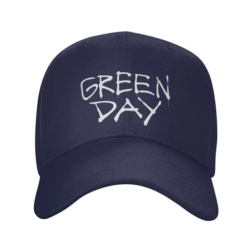 Custom Classic Unisex Green Days Alternative Pop Rock Baseball Cap Adult Adjustable Dad Hat for Unisex Women Hip Hop