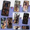 German Shepherd Dog Phone Case For iPhone 15 16 Pro Max 12 13 Mini 11 14 Pro Max XR 16 15 Plus 16e Back Cover