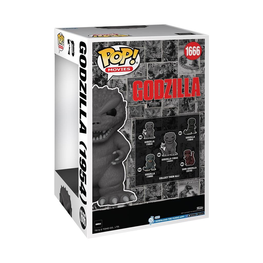 Funko POP Godzilla 70th Anniversary Godzilla 1954 Collectible Vinyl Figure Gift Idea Official Merchandise For Kids Adults Movie Fans Collector and