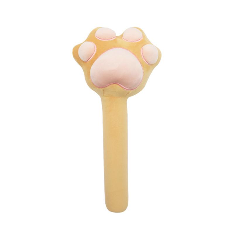 Cat Paw Massage Hammer Plush Toy For Relaxation And Stress Relief