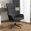 Day and Night - Day and Night Dark Gray Fabric Relaxation Armchair