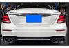 Mercedes-Benz E-Class W213 E53 Style Rear Lip Diffuser Exhaust Tailpipe