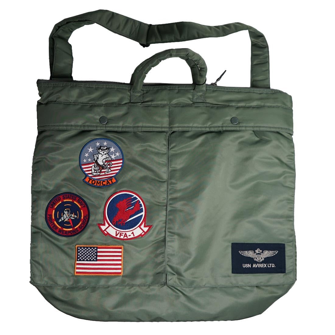 

Сумка-тоут на плече Top Gun для шолома 401 [Avirex] Чоловіча 783-3976010 Шавлієвий-БЕЗКОШТОВНО