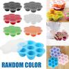 Food Freezer Trays with Lid 7-Cavity Silicone Food Storage Container for Freezing Breast Milk Ice Cubes And Fruit Purees Leak-Proof Storage