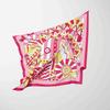 70cm*70cm  Silk Square  Scarf Women Neck Hair Tie Band Beach Hijab Kerchief Chiffon Head Headbands Bandana Female Foulard