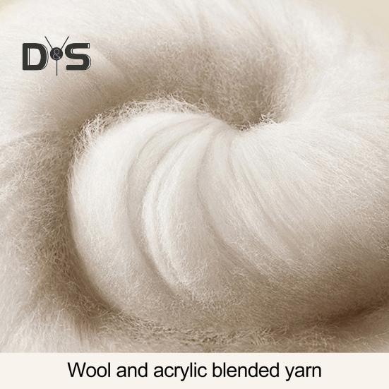 1 Pair Unisex Winter Socks High-tube Wool Socks for Hiking Sports Machine Washable Keep Warm Anti-slip Daily Stockings