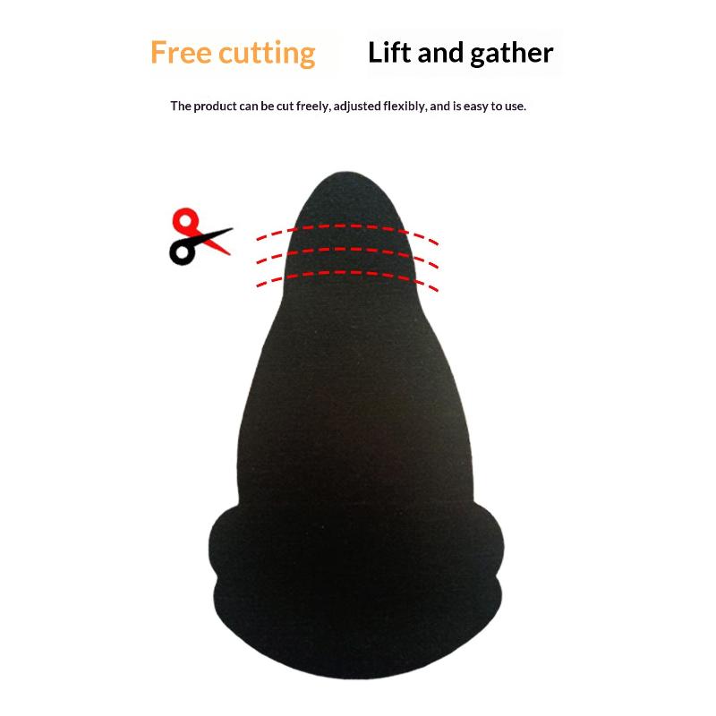 10Pcs Self-Adhesive Lifting Nipple Covers, Non-Woven, Black/Nude/Beige, Invisible & Comfortable
