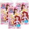 <Disney Princess Design> [Pants L Size] Goon, Fresh Ventilation (9~14kg), 132 Sheets (44 Sheets X 3 Packs), Unisex, Case Sale