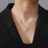 Cazador Stainless Steel Jewelry Musical Instrument Guitar Pendant Necklace for Women Men Chain Necklace Birthday Party Gift 2026