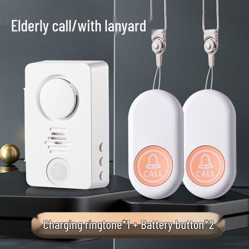 Wireless Waterproof Doorbell for Elderly - Outdoor Emergency Call Device