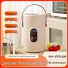 Douyin Celebrity Electric Stew Pot: Portable Multi-Function Soup & Porridge Cooker with Clear Stainless Steel Design