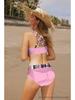 2025 European & American Hot-Selling Women's Quick-Dry Split Bikini - New Style Sexy Print Swimwear