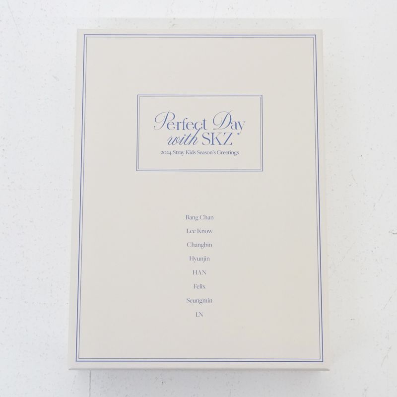 

[USED] Mie Store Stray Kids 2024 Season s Greetings Perfect Day with SKZ (Skiz/Sea Green) 353-B869