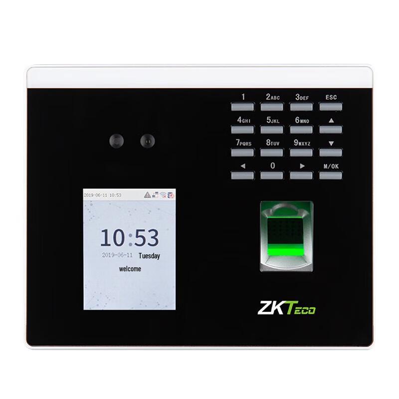 ZKTeco xFace100 Dynamic Face & Fingerprint Attendance & Access System CN Plug (adapter Included)