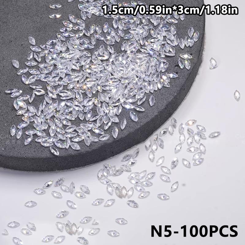

100 шт. Мини циркониевые подвески для ногтей алмазные 3D кристаллы капли воды аксессуары для маникюра DIY украшения материал подвески