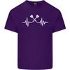 Pulse Darts Funny Ecg Unisexs Light Cotton Tshirt