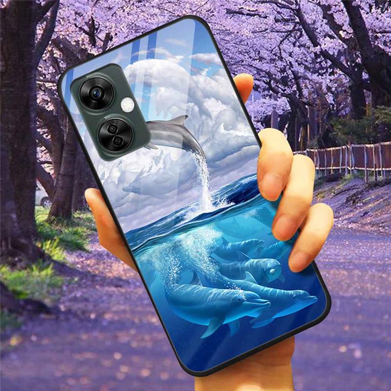 For OnePlus Nord CE 3 Lite 5G Case Tempered Glass Hard Cover Soft Bumper for One Plus Nord CE3 Lite N30 Phone Shell Capa CE3Lite
