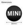 4Pcs 56mm Car Wheel Center Hub Cap Badge Logo Sticker For Mini Cooper One S JCW R55 R56 F55 F56 R57 R58 R60 Countryman Accessory